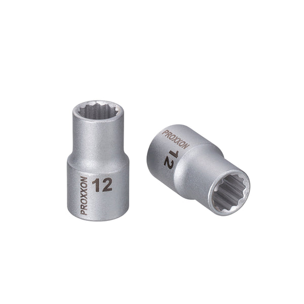1/2" Multi-toothed sockets for XZN-screws
