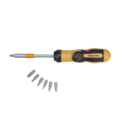 1/4“ Foldable screwdriver with ratcheting function